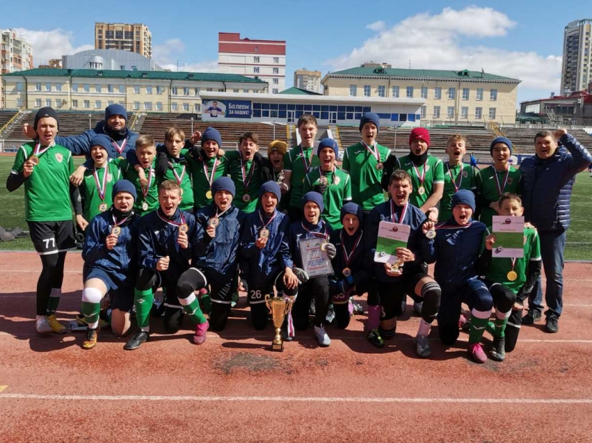Юные футболисты ФК «Чита» стали победителями межрегионального этапа первенства России по футболу