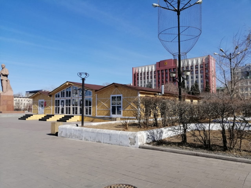 Туристский информационный и визовый центры начнут работу на площади Ленина в Чите с 1 мая 