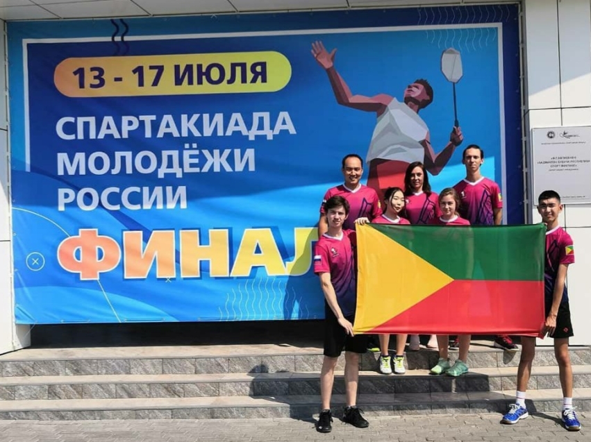 Забайкальцы выступили на турнире по бадминтону в Казани