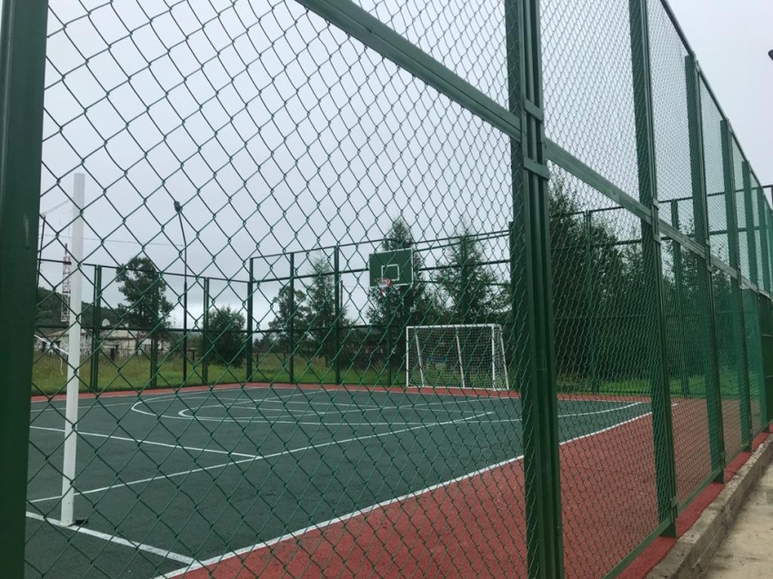 Спортивная площадка для игровых видов спорта построена в Могочинском районе
