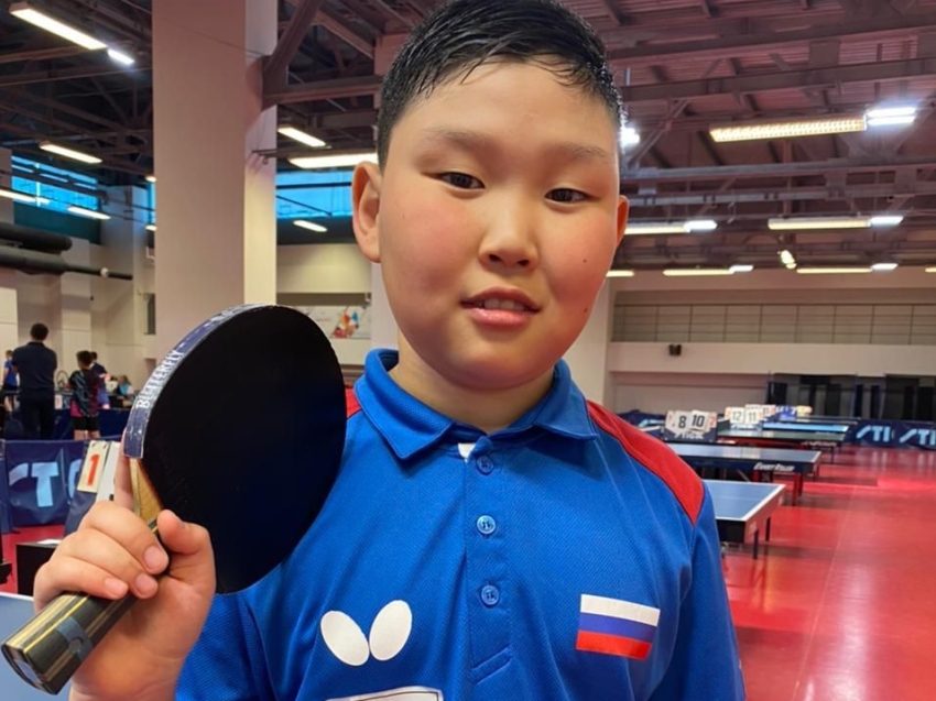Читинец стал бронзовым призёром во всероссийских соревнованиях по настольному теннису в Улан-Удэ