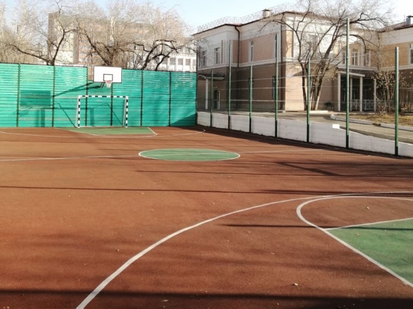 Новая игровая спортивная площадка открыта в Чите