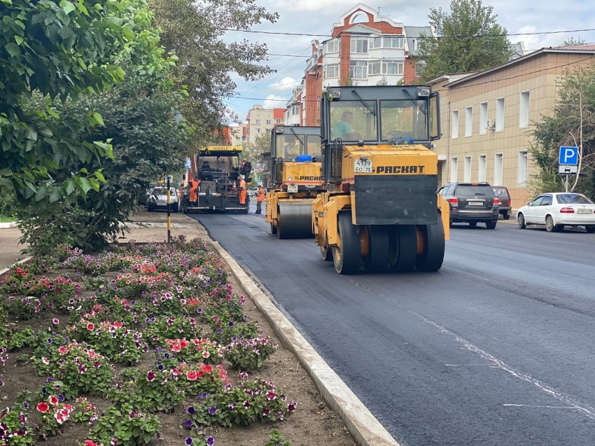 Все улицы «дорожного» нацпроекта в столице Забайкалья приняли после ремонта