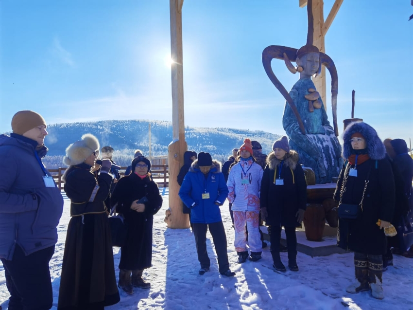 Представители турсферы Забайкалья с информационным туром посетили ленд-арт парк «Тужи»