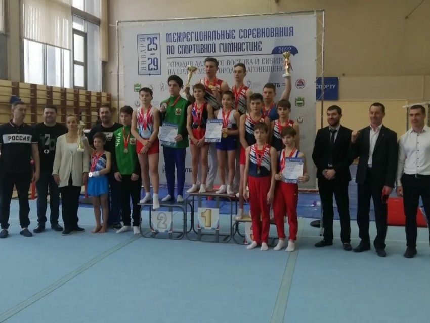 Забайкальские гимнасты завоевали 25 медалей в Благовещенске