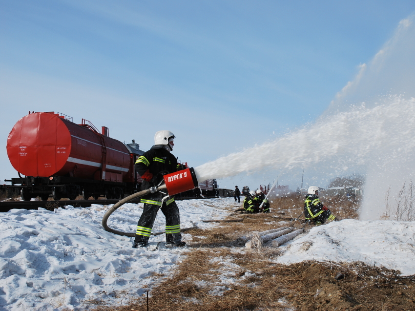 На Забайкальской магистрали подготовили спецпоезда к пожароопасному сезону 