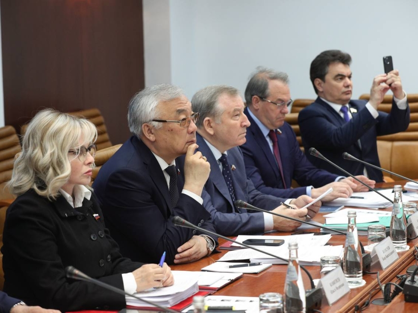 Баир Жамсуев принял участие во внеочередном совместном заседании постоянных комиссий ПА ОДКБ  