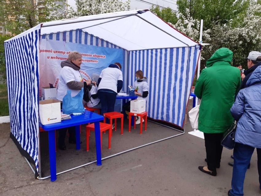 Около 500 человек прошли обследования в «Городке здоровья» в Чите