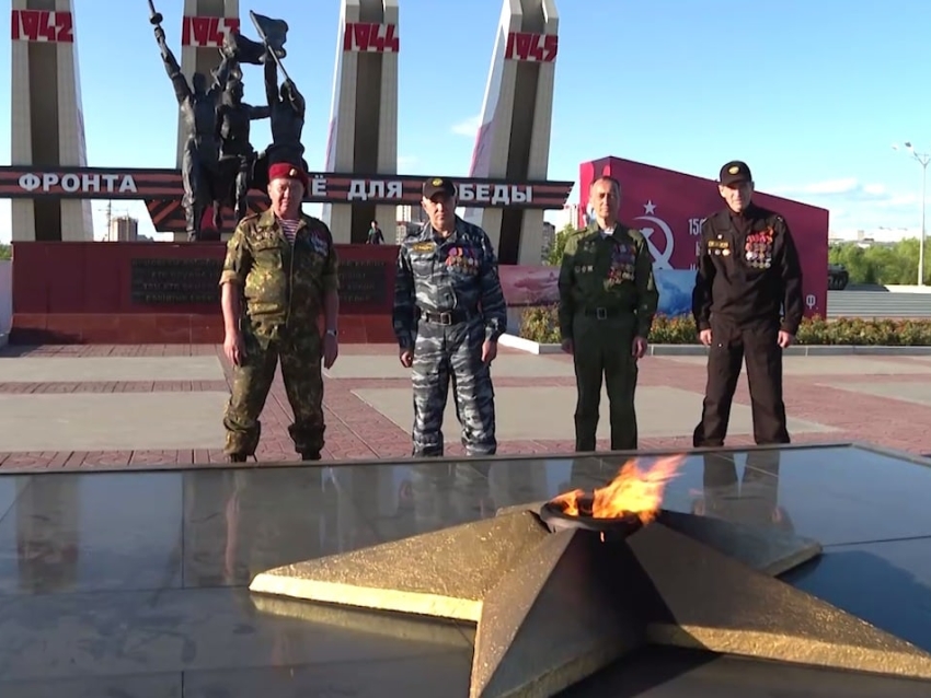 ​Ветераны Росгвардии Zабайкалья записали ролик в поддержку участников СВО на Украине