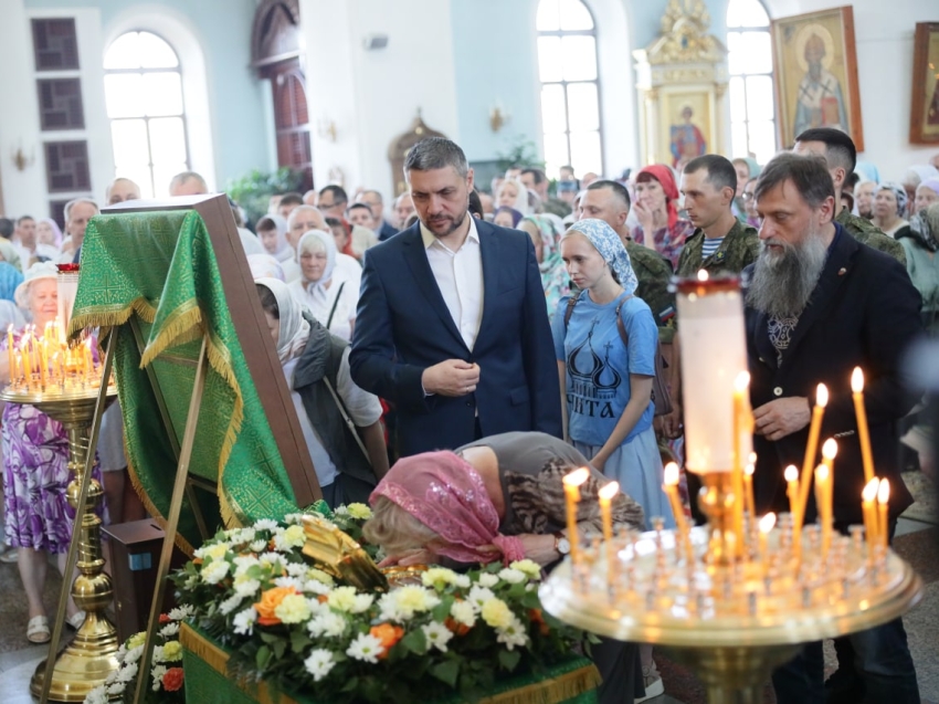 ​Чита встречает православную святыню - мощи Сергия Радонежского 