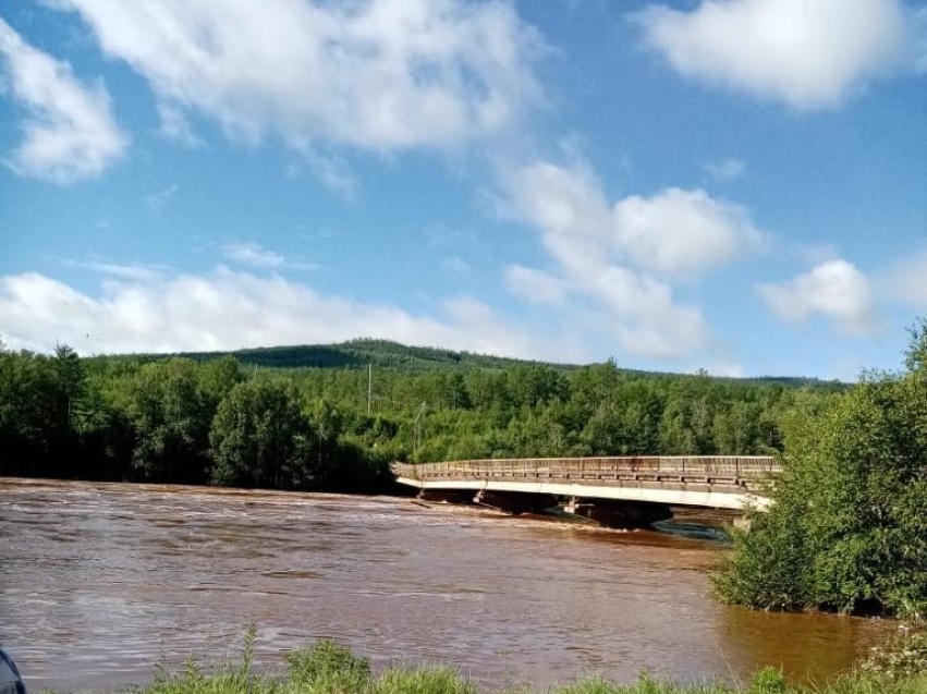 ​В Zабайкалье от паводков пострадало 10 мостов и 45 участков автодорог, 34 из которых - восстановлены