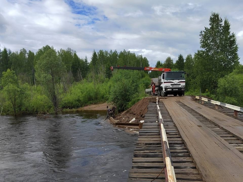 ​Уровень воды в малых реках Могочинского района пошел на спад