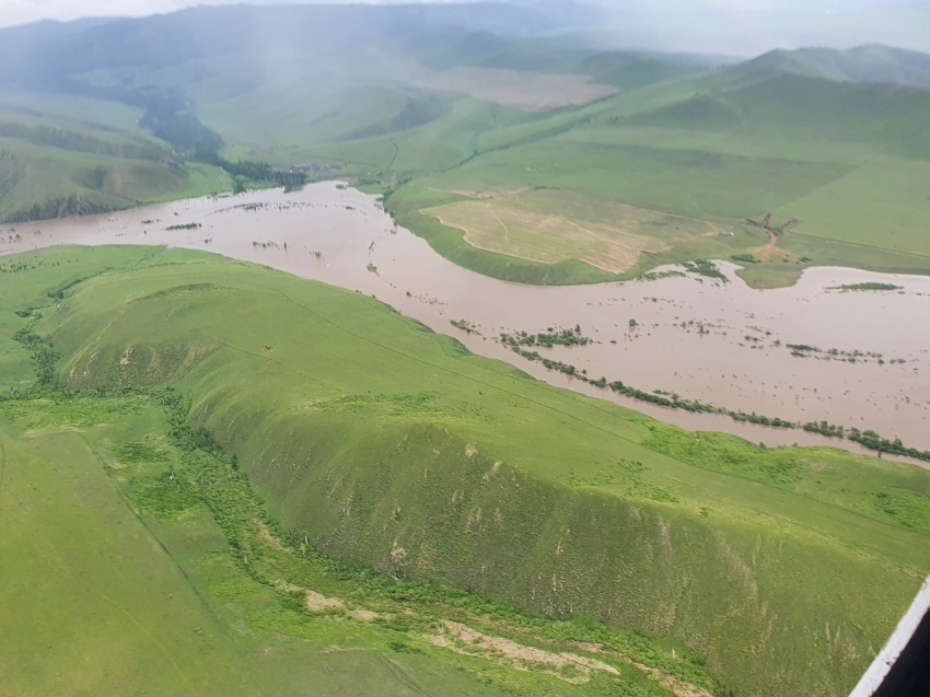 Рост уровней воды продолжится 27 июля на крупных реках Zабайкалья