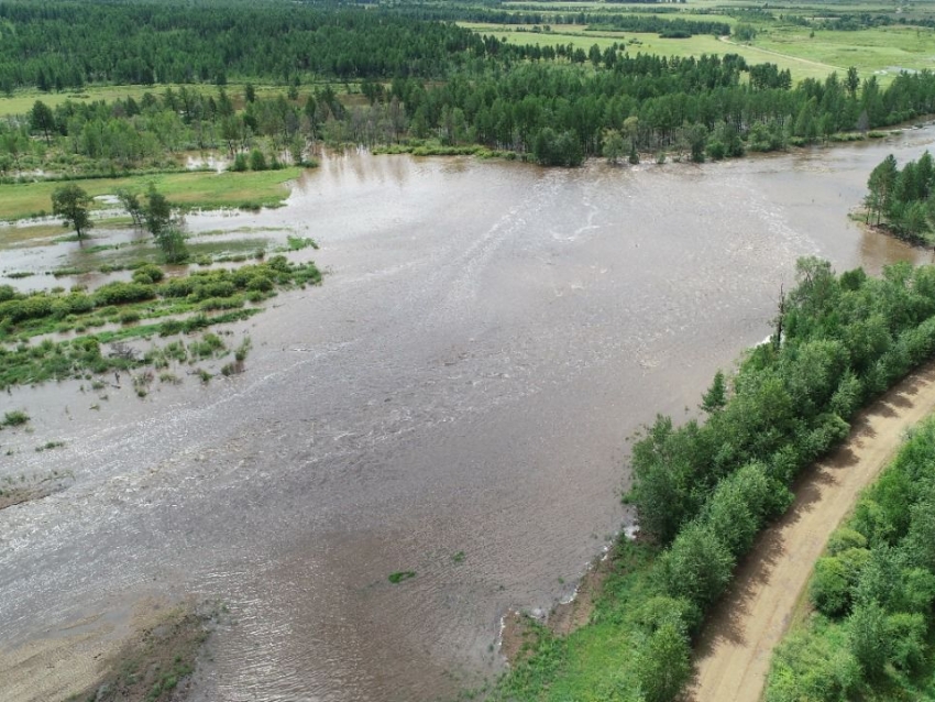​Уровни рек Zабайкалья продолжают приближаться к отметке выхода воды из пойм