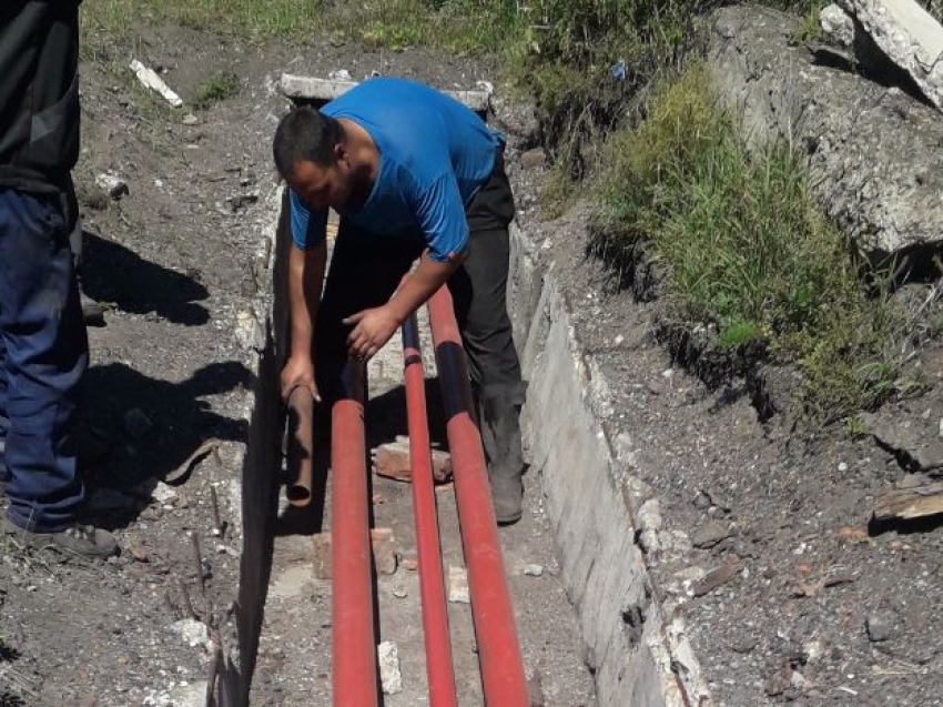 Более 300 метров теплосетей заменили в поселке Могзон Zабайкалья