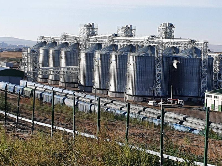 ​Владимир Путин во время ВЭФ дал старт работе Забайкальского зернового терминала