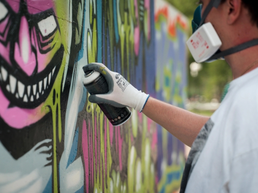 Студия граффити Acsel-art распишет паркур-площадку на фестивале «Движение улиц» в Чите