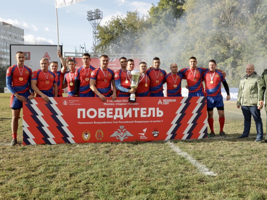 ​Читинцы победили на Чемпионате Вооружённых сил по регби 