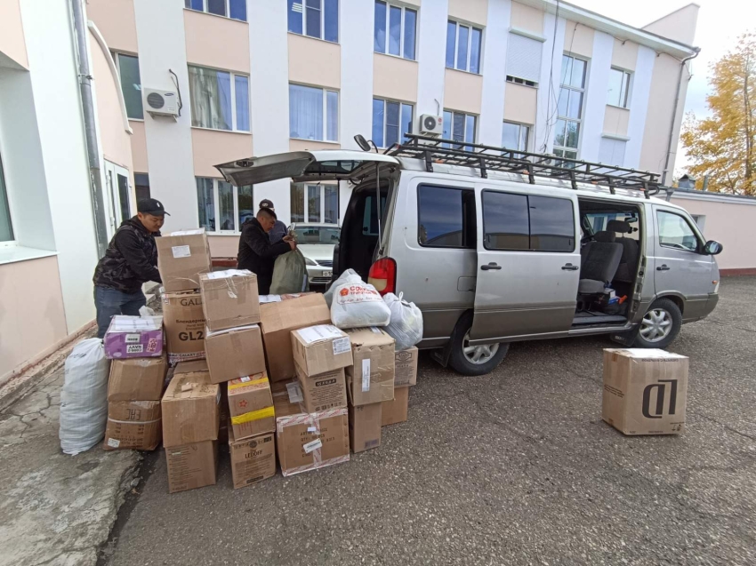 Гуманитарный груз для российских военнослужащих, участвующих в СВО, отправился из Агинского округа