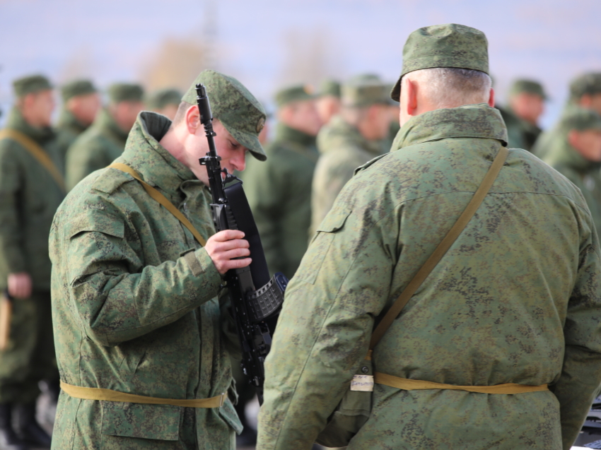 ​Современные автоматы Калашникова применяются для подготовки призванных из запаса военнослужащих в Zабайкалье 