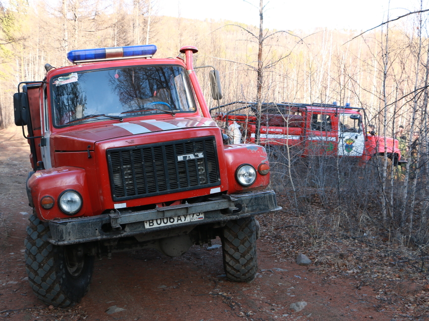 ​Высокая пожарная опасность сохранится в двух районах Zабайкалья 10 октября