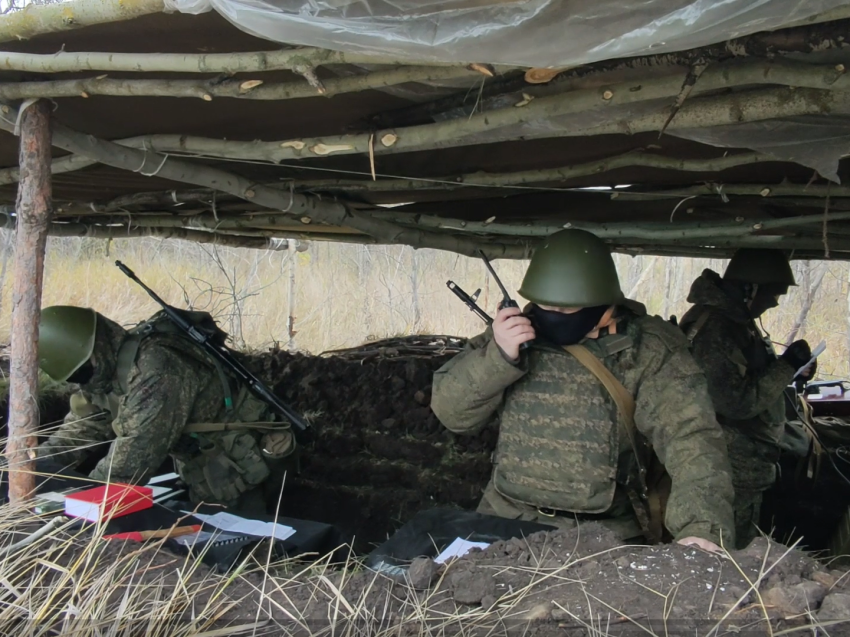 ​Мобилизованные в Забайкалье отрабатывают разнообразные варианты тактики боя