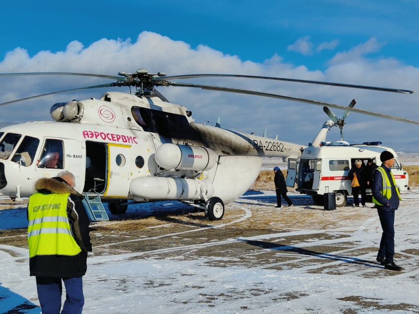 ​Более 500 пациентов эвакуировали с помощью санитарной авиации в 2022 году в Забайкалье