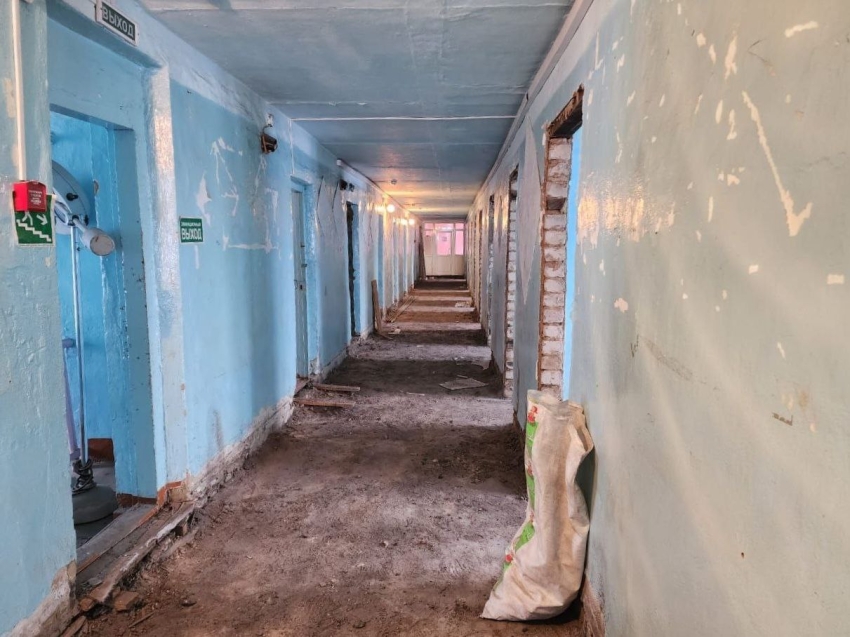 Капитальный ремонт стартовал в поликлинике Шелопугинской районной больницы по нацпроекту «Здравоохранение»