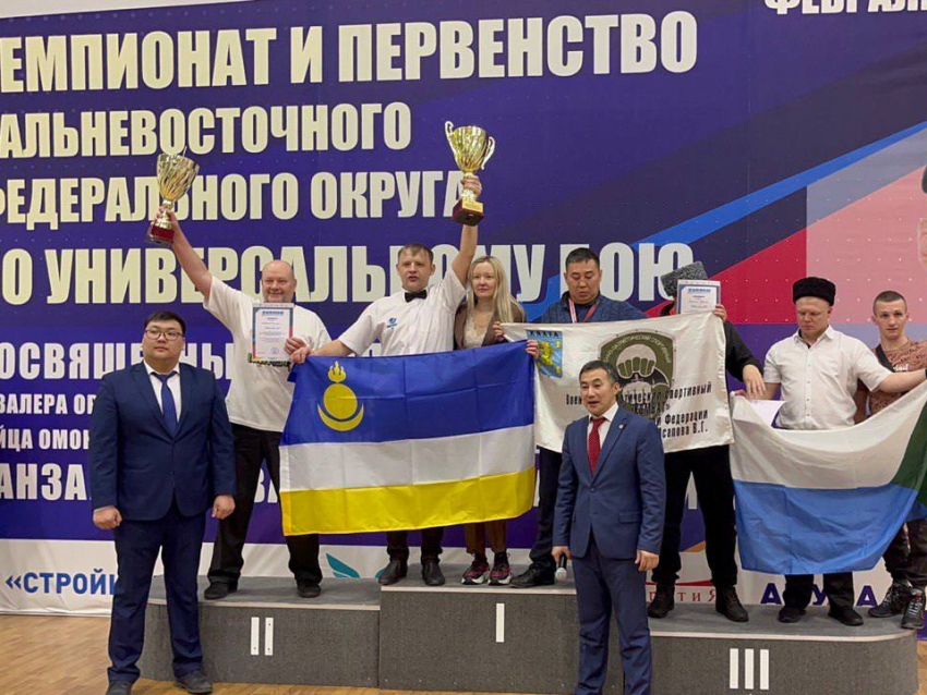 Забайкальцы завоевали 26 медалей на Чемпионате и Первенстве ДФО по универсальному бою