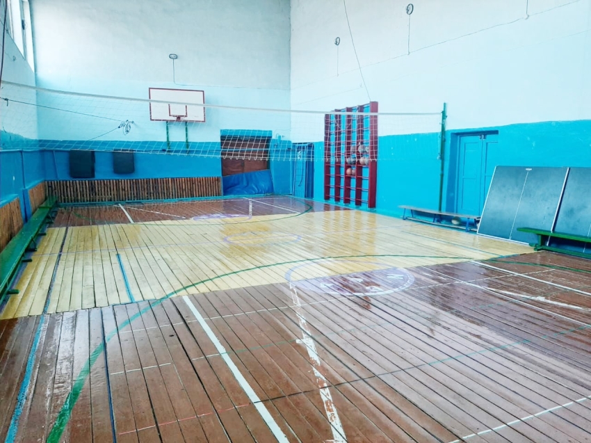 ​Спортзал школы в селе Казаново Шилкинского района капитально отремонтируют в 2023 году