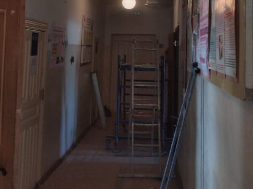 Капитальный ремонт начался в поликлинике №1 Кыринского района