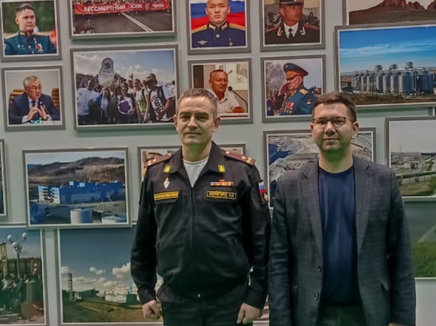 ​Забайкалец – Герой России посетил выставку «Забайкальский край. Мы вместе» в Москве
