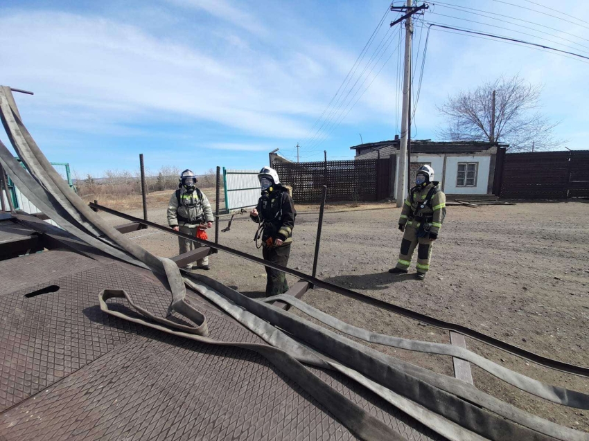 Подготовка газодымозащитников прошла в пожарных частях ГУ «Забайкалпожспас» 