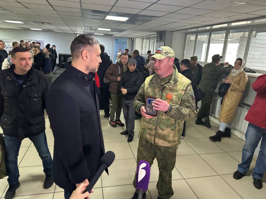 Александр Сапожников вернулся в Читу из зоны проведения спецоперации