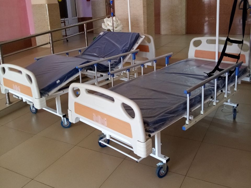 Более 100 специализированных кроватей поступило в соцучреждения Zабайкалья и пункты проката средств реабилитации
