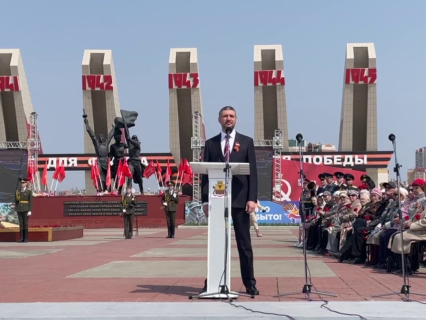 Торжественный митинг в честь Дня Победы прошёл на Мемориале в Чите