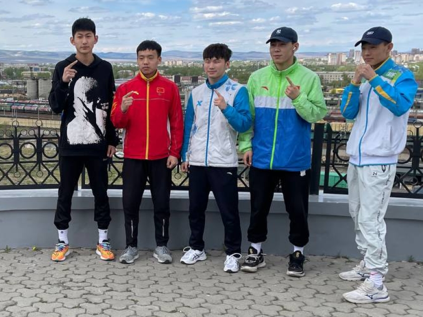 ​Команда боксеров из Китая прибыла в Читу для участия в международной матчевой встрече