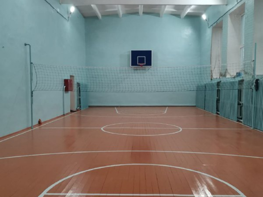В Краснокаменском районе Забайкалья завершен капитальный ремонт спортзала предпросмотр