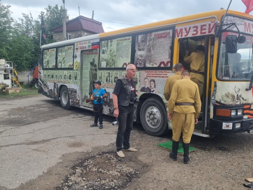 «Автобус Победы» прибыл 25 июня в Шилку