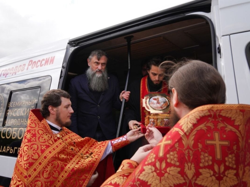 Пресс-служба правительства: ковчег с мощами великомученика Георгия Победоносца пробудет в Чите менее суток
