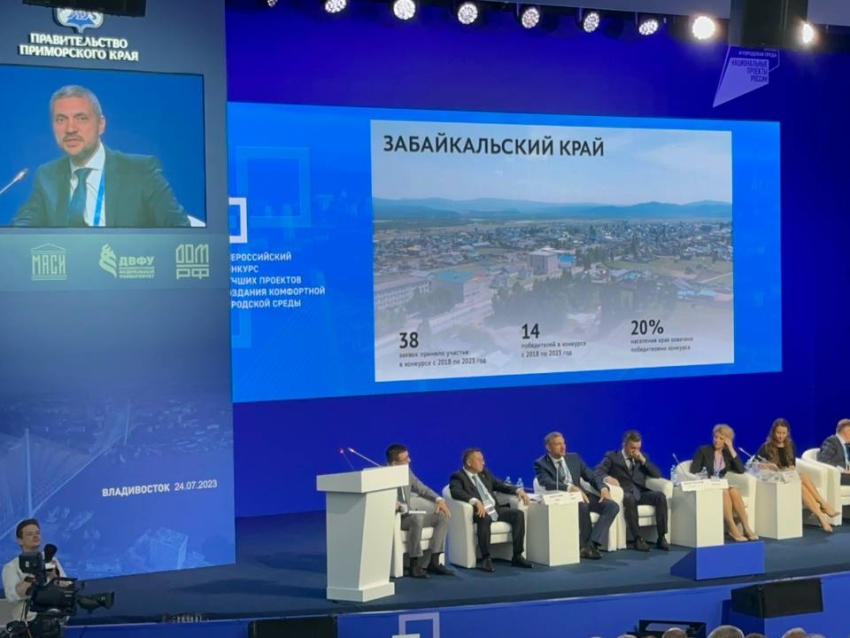 Александр Осипов рассказал о благоустройстве малых городов Забайкалья на Всероссийском форуме