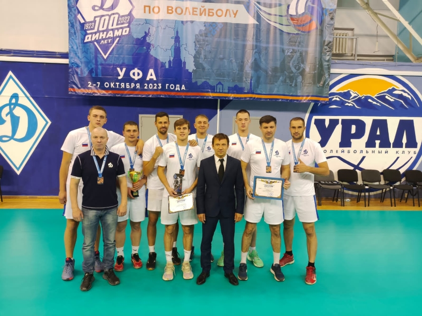 Забайкальцы стали бронзовыми призерами Всероссийских соревнований Общества «Динамо» по волейболу в Уфе