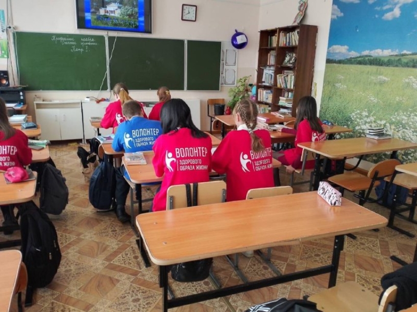 ​Порядка 800 школьников Забайкалья стали волонтёрами здорового образа жизни