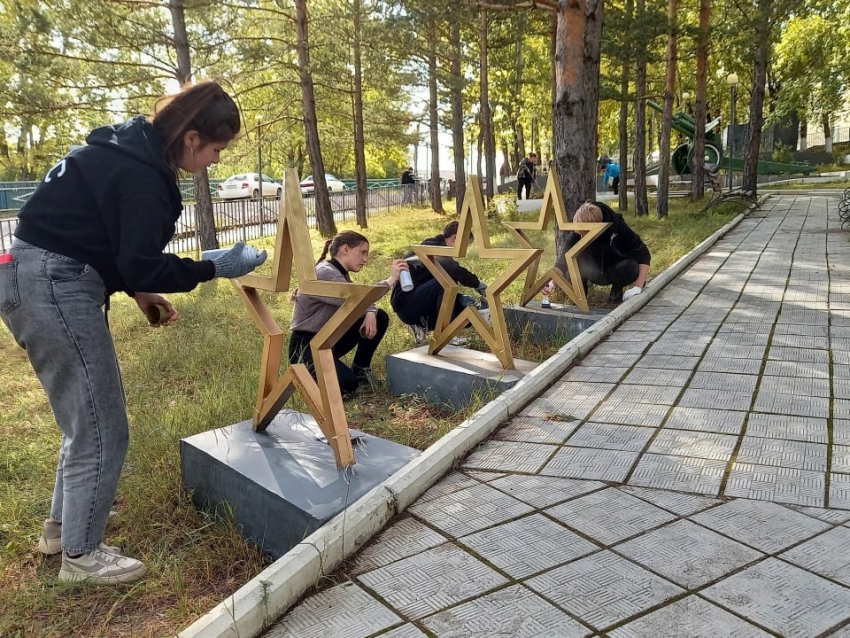 ​В Шелопугинском районе появились новые детские площадки и благоустроенные общественные пространства