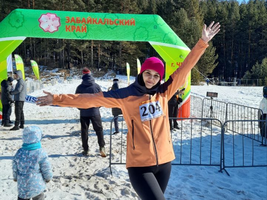 Сотрудница «Центра экспертиз» Забайкалья заняла II место в пятикилометровом краевом зимнем забеге «Самопревосхождение»