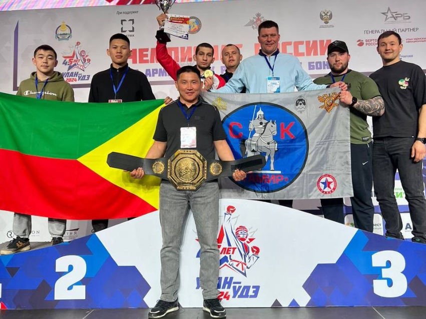 Забайкалец стал чемпионом России по армейскому рукопашному бою 