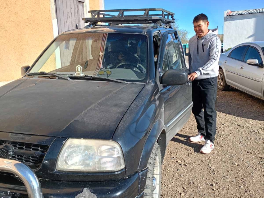 Жители села Токчин Дульдургинского района передали автомобиль в зону СВО