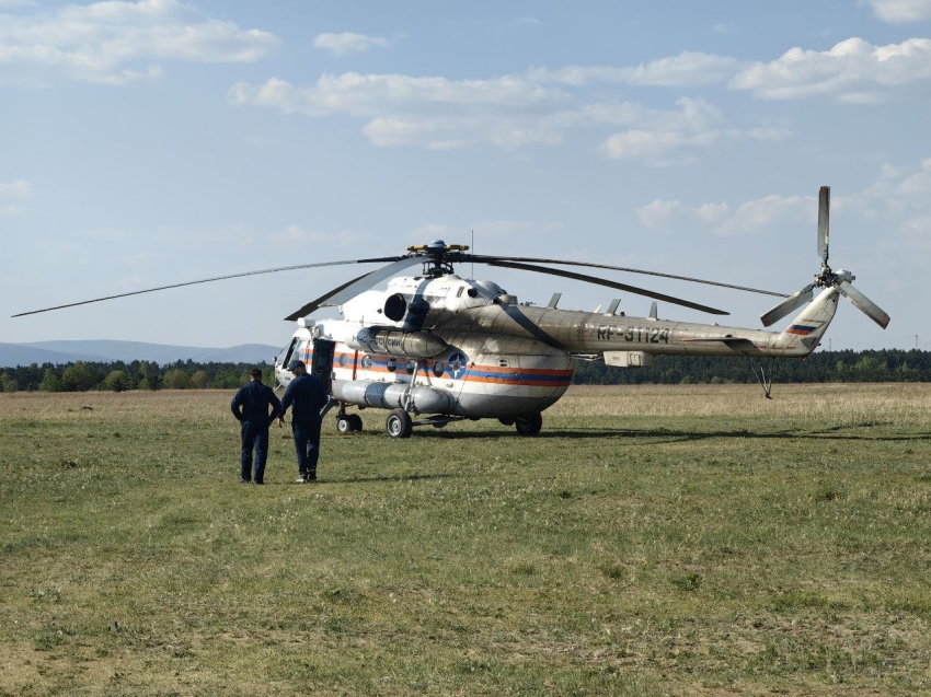 ​Лесопожарную обстановку Читинского района проверил губернатор Забайкалья Александр Осипов вместе с МЧС