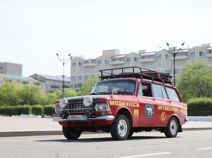 ​Уникальная авто-экспедиция «Россия 360» приехала в Забайкалье на «Красной легенде»