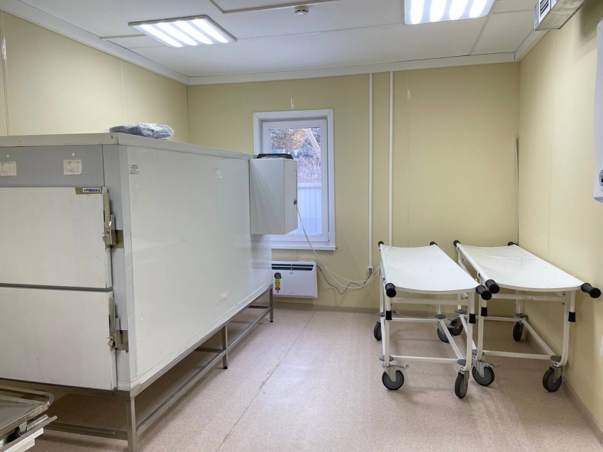 ​Новый морг открылся на базе районной больницы в Акше 